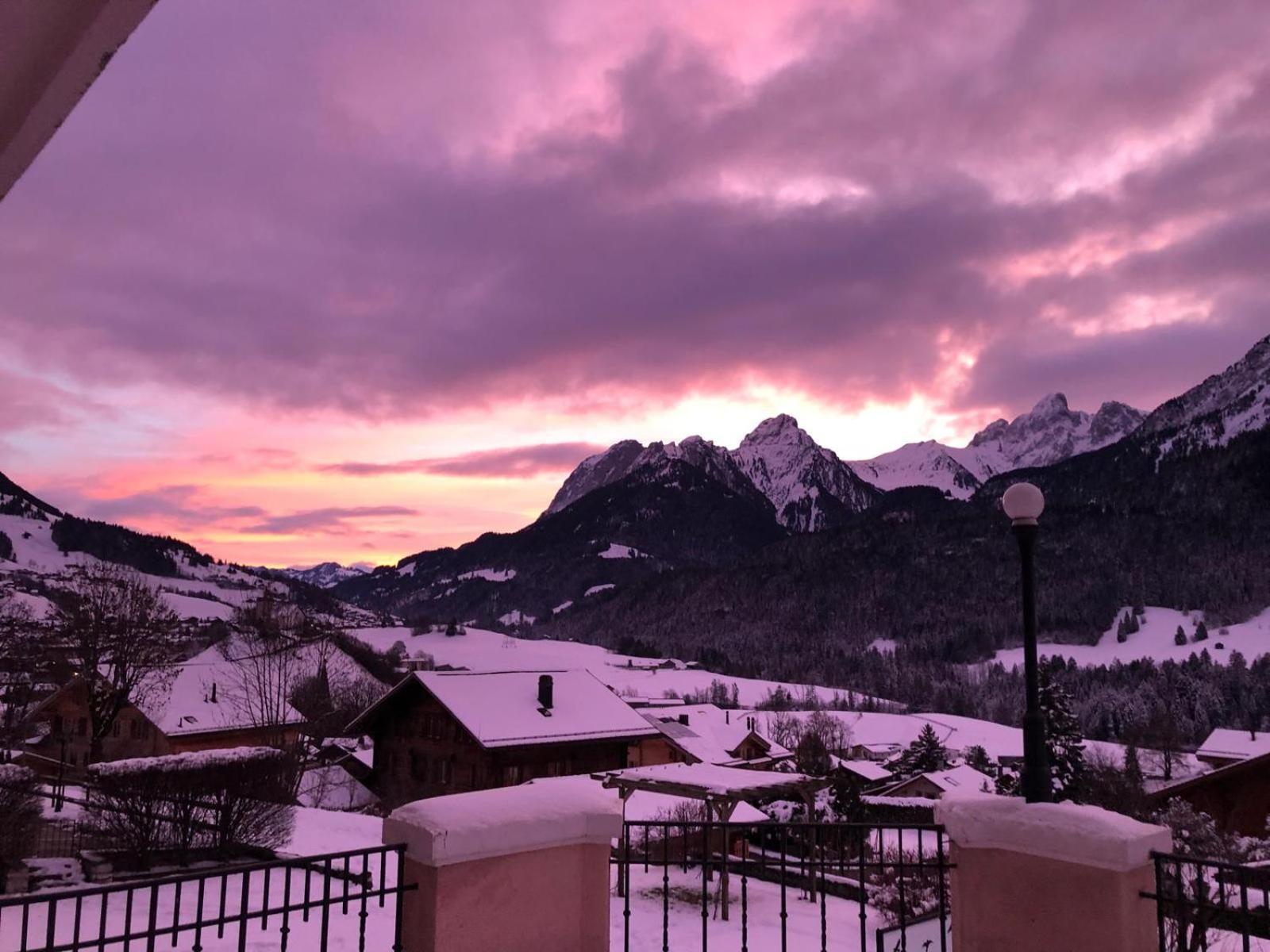 Appartamento Rosat 2 Chateau-d'Oex Esterno foto